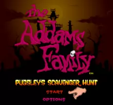 Image n° 4 - screenshots  : Addams Family, The - Pugsley's Scavenger Hunt